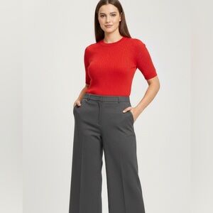 Vince Camuto Culotte Cropped Wide Leg Pants size 14